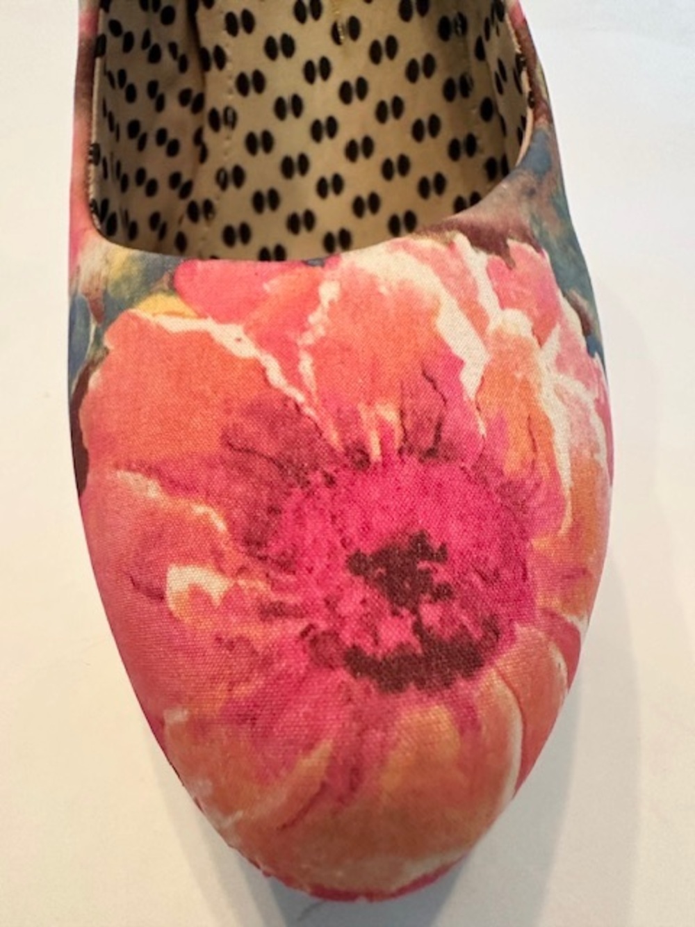 Sexy & Fun JESSICA SIMPSON Platform Heels Miami Floral Bright Pink Blue Sz 7.5